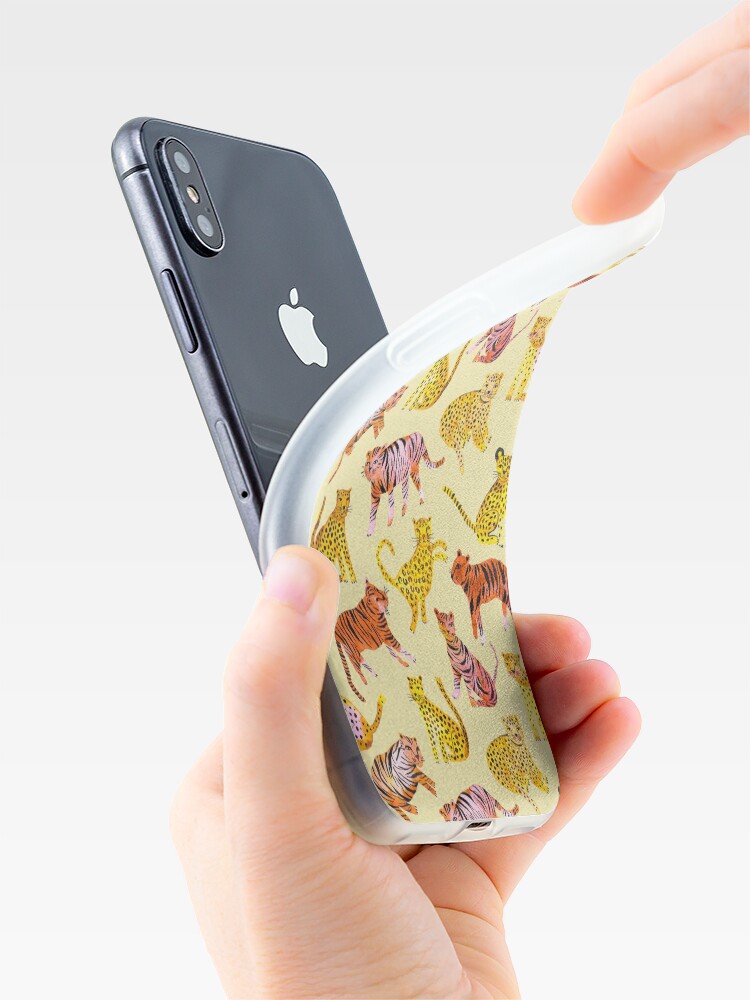 Alternate view of Tigers and Leopards Africa Savannah iPhone Case & Cover