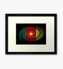Cameroon Twirl Framed Print