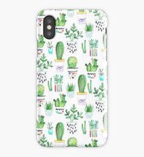 Watercolour Succulents iPhone Case