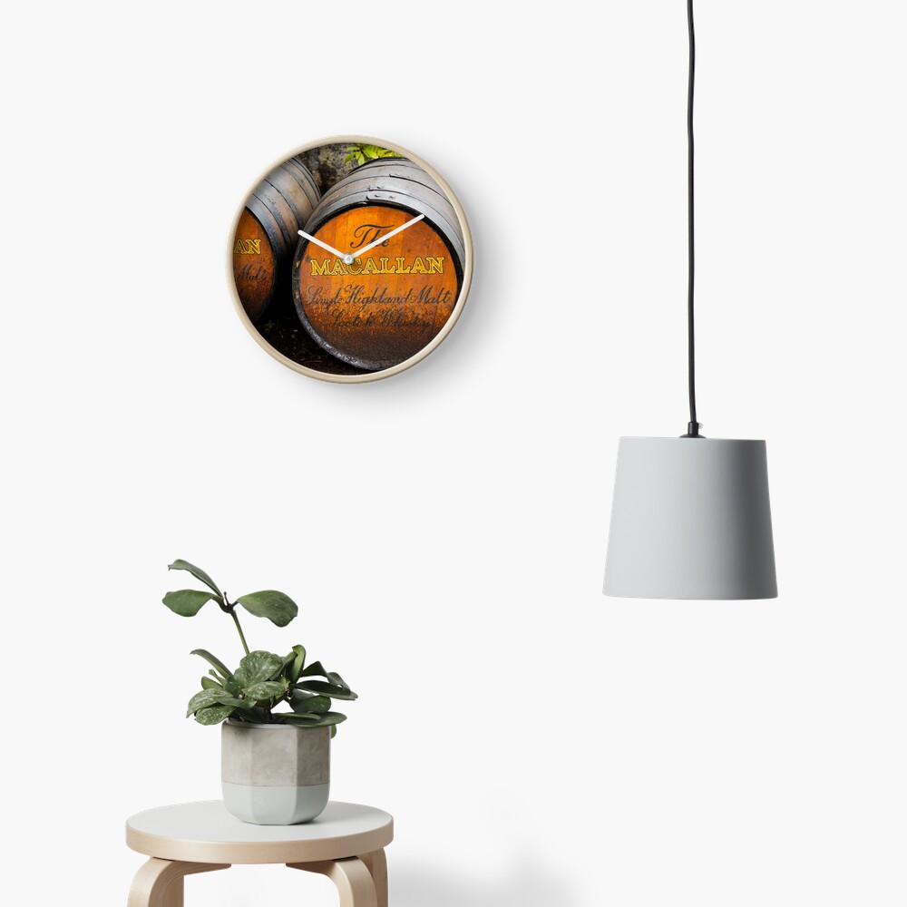 MacAllan Casks Clock