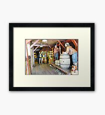 GalerÃa Temática "Pequeña Historia Fueguina" Framed Print