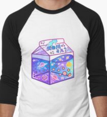 Milky Way Milk Carton Baseball ¾ Sleeve T-Shirt