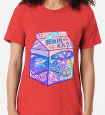 Milky Way Milk Carton Tri-blend T-Shirt