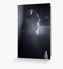 oblique Greeting Card