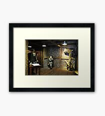 La pequeña historia fueguÃnea..... Framed Print