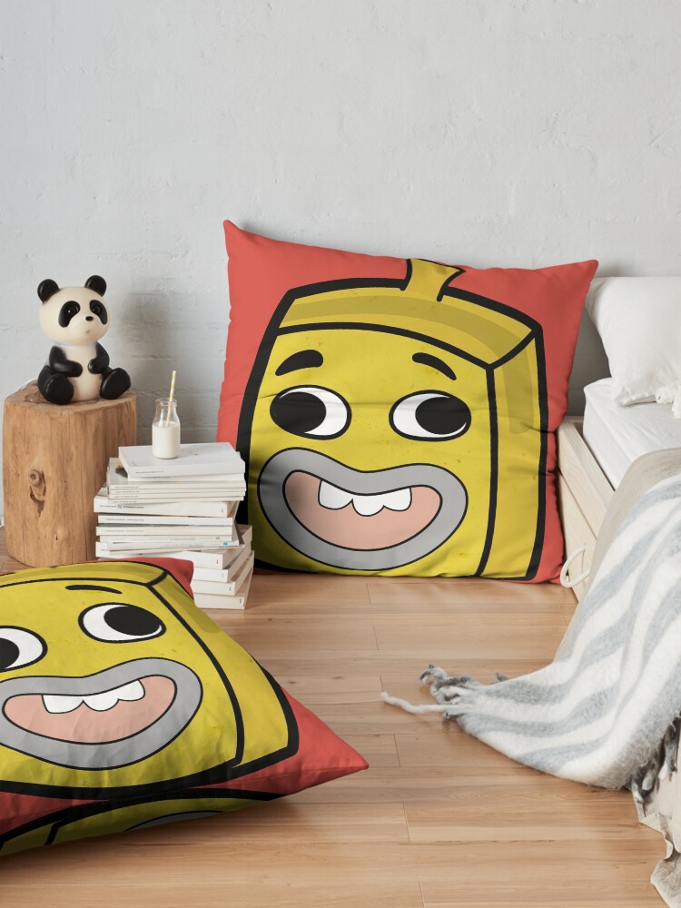 Alternate view of Banana Joe - The Amazing World of Gumball Boxheadz Floor Pillow