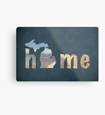 Michigan, My Home Metal Print