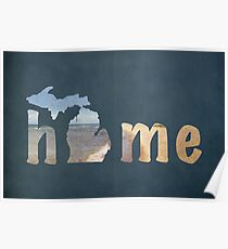 Michigan, My Home Poster
