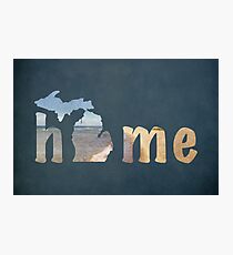 Michigan, My Home Photographic Print