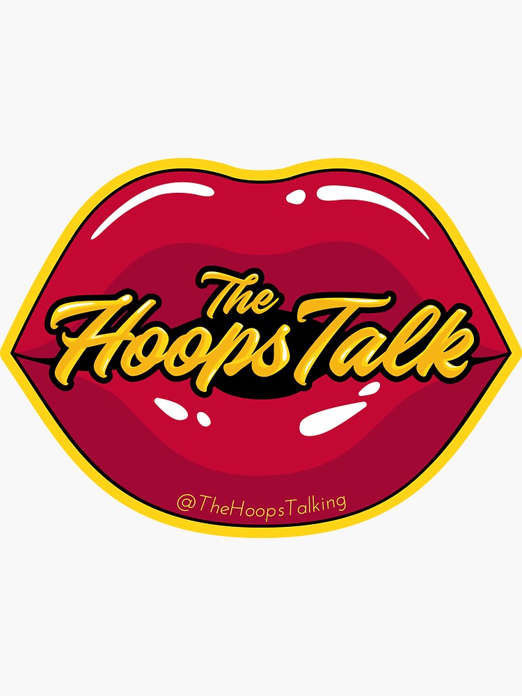 Kiss sticker by TheHoopsTalk