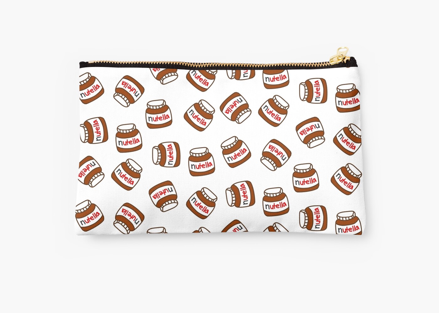 "Cute Tumblr Nutella Pattern" Studio Pouches by deathspell ...