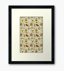 Midsommar Pattern #1 Framed Print