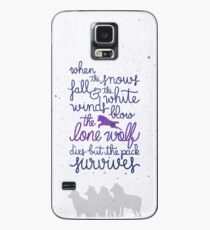 The lone wolf Case/Skin for Samsung Galaxy