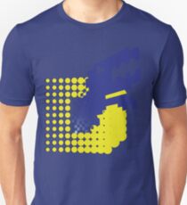 SLASH!! (Matrix Blue) Slim Fit T-Shirt