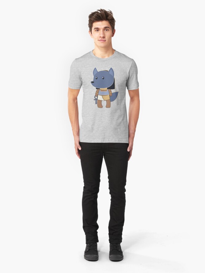 Alternate view of Tiny Anubis Slim Fit T-Shirt
