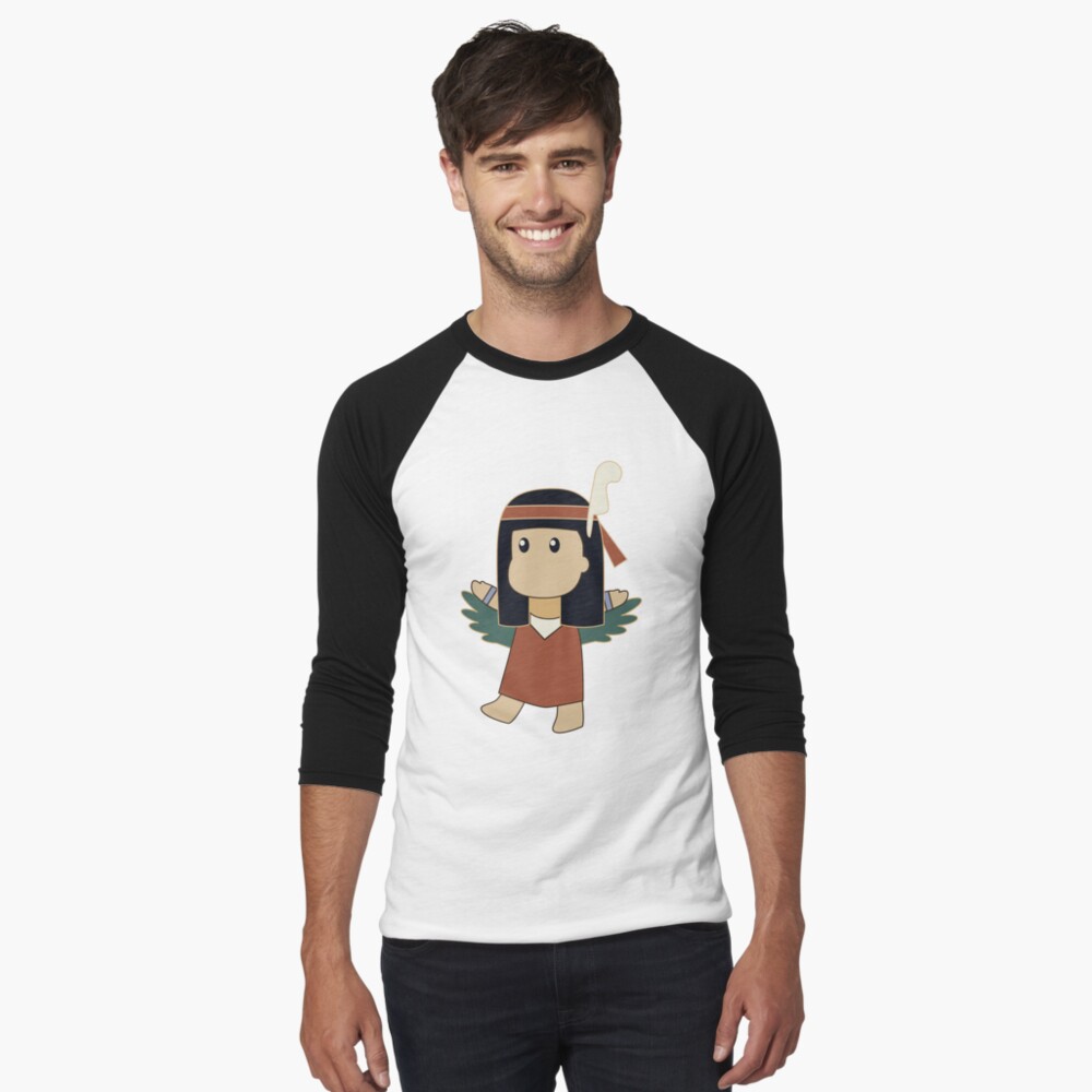Tiny Maat Baseball ¾ Sleeve T-Shirt