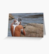 River Cleansing Greeting Card