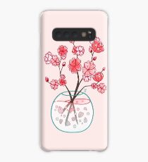 Glass Sakura Bouquet Case/Skin for Samsung Galaxy
