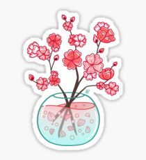 Glass Sakura Bouquet Sticker