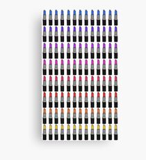 Ombre Lipstick Canvas Print