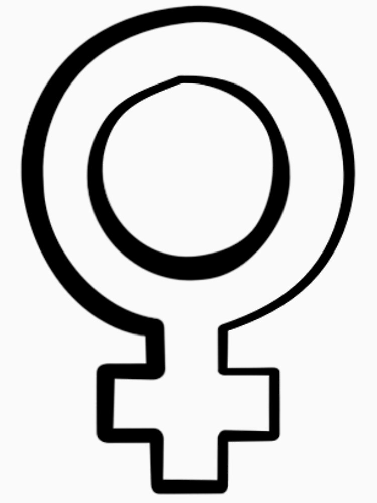 "Venus symbol - feminism " Unisex T-Shirt by linnlag ...