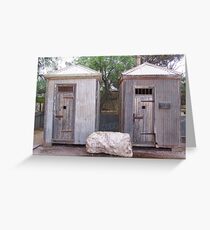 Dunny or a Jail Cell? Greeting Card