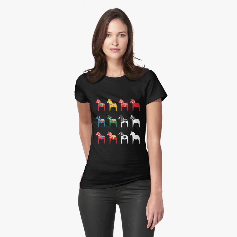 dala horse t shirt