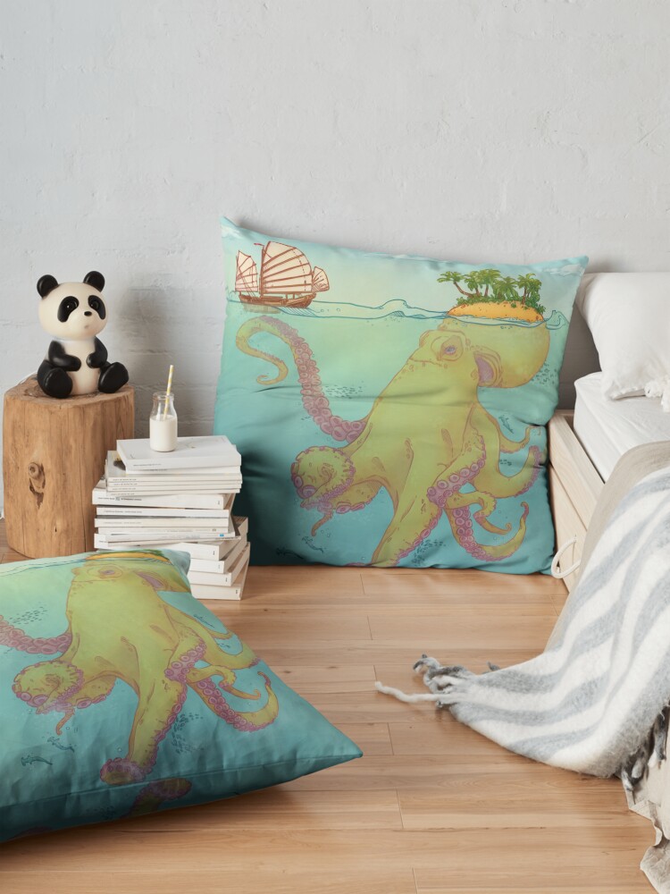 Alternate view of Oct'Island Floor Pillow