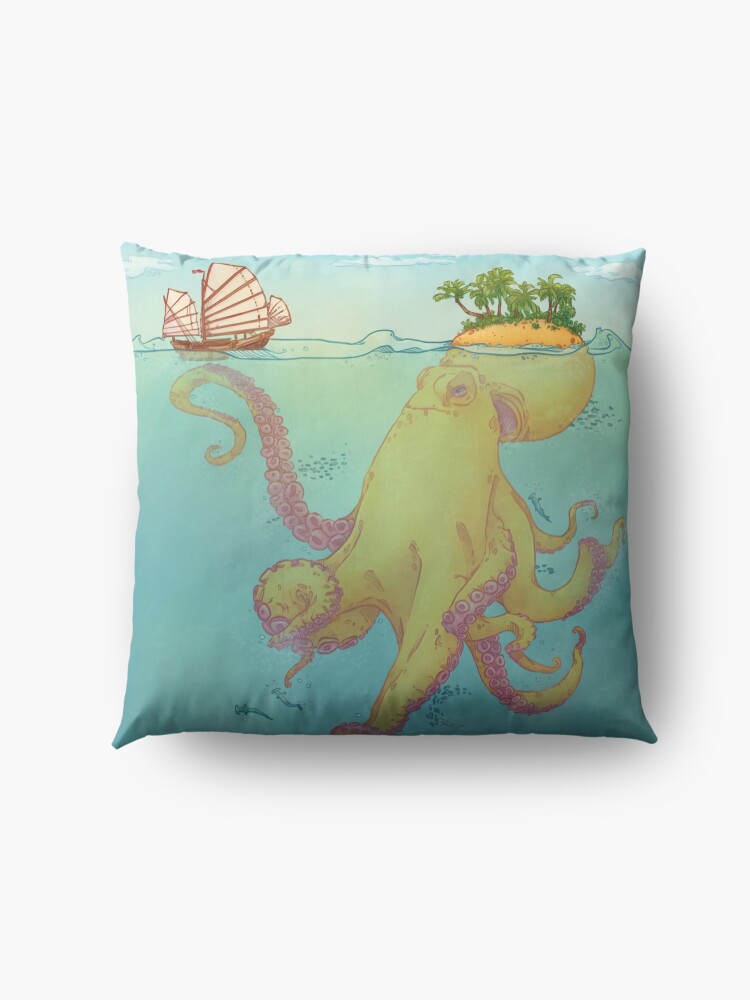 Alternate view of Oct'Island Floor Pillow
