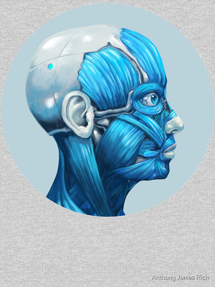 Android Facial Muscles Icon | Digital Illustration by AJRart