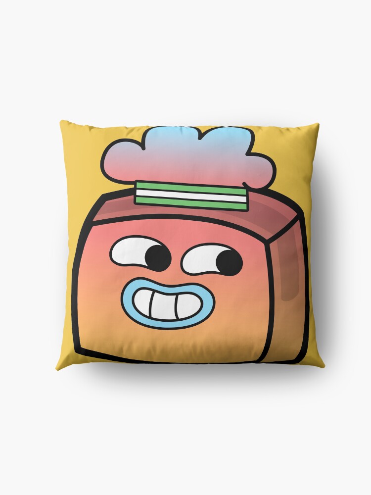 Alternate view of Tobias Gumball - The Amazing World of Gumball Boxheadz Floor Pillow