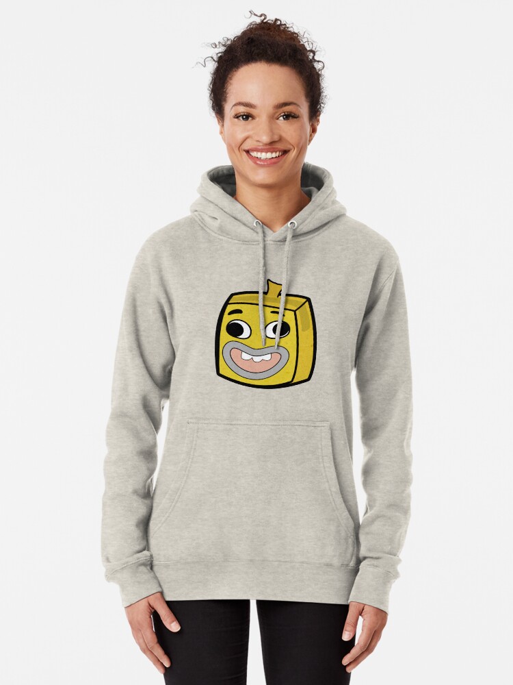 Alternate view of Banana Joe - The Amazing World of Gumball Boxheadz Pullover Hoodie