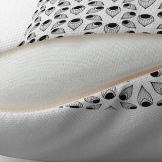 Alternate view of Plume (Patterns Please) Floor Pillow
