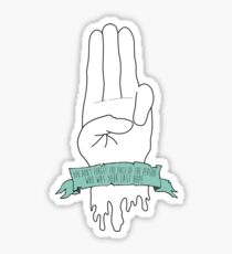 District 12 Hand Sticker