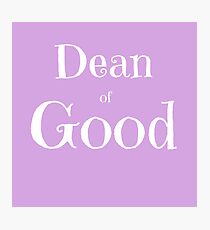 Dean of Good Photographic Print
