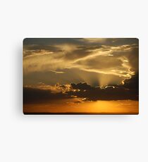 Brilliant Sky over ABQ Canvas Print