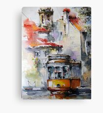 my old lisbon.. Canvas Print