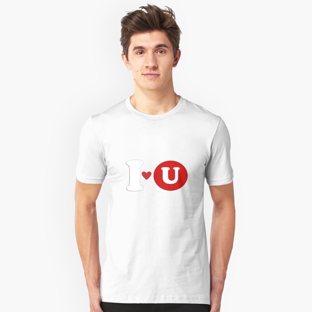 i love you t shirt design