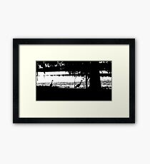 shy_hills Framed Print