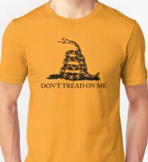 Classic Gadsden Flag Slim Fit T-Shirt