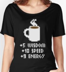8-Bit Cofee Gear Women's Relaxed Fit T-Shirt