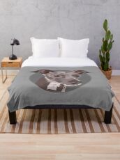 Greyhound Throw Blanket