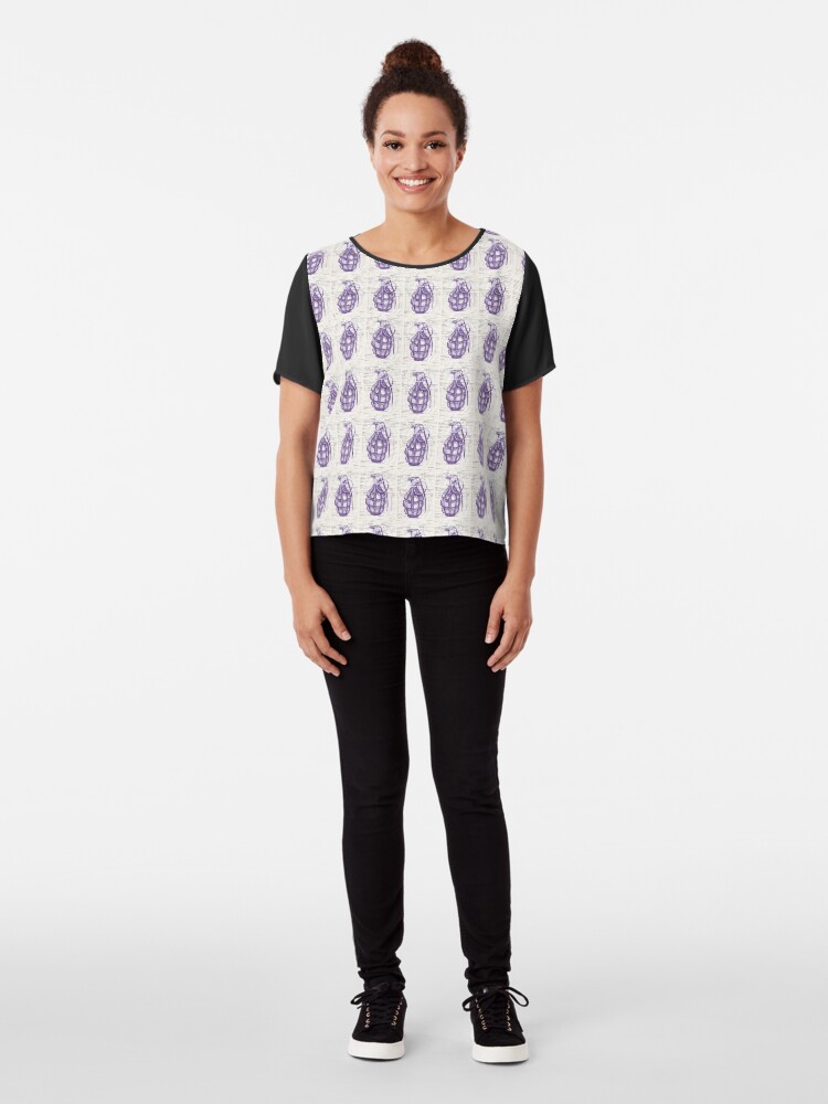 Alternate view of Grenade Chiffon Top