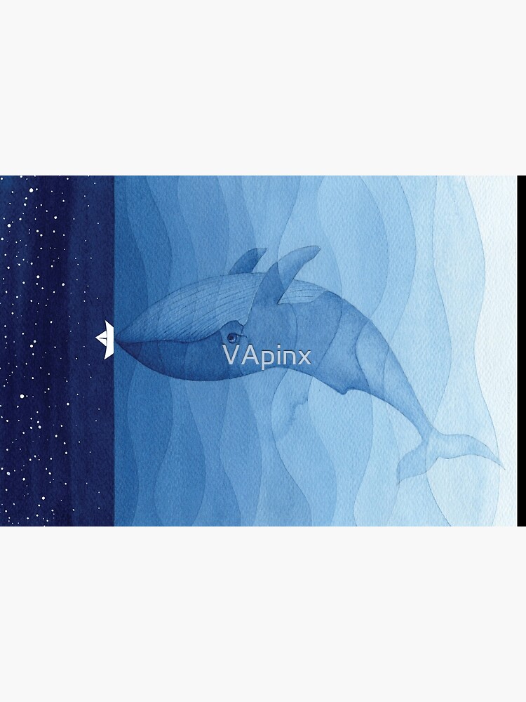 Blue whale, sea animal by VApinx