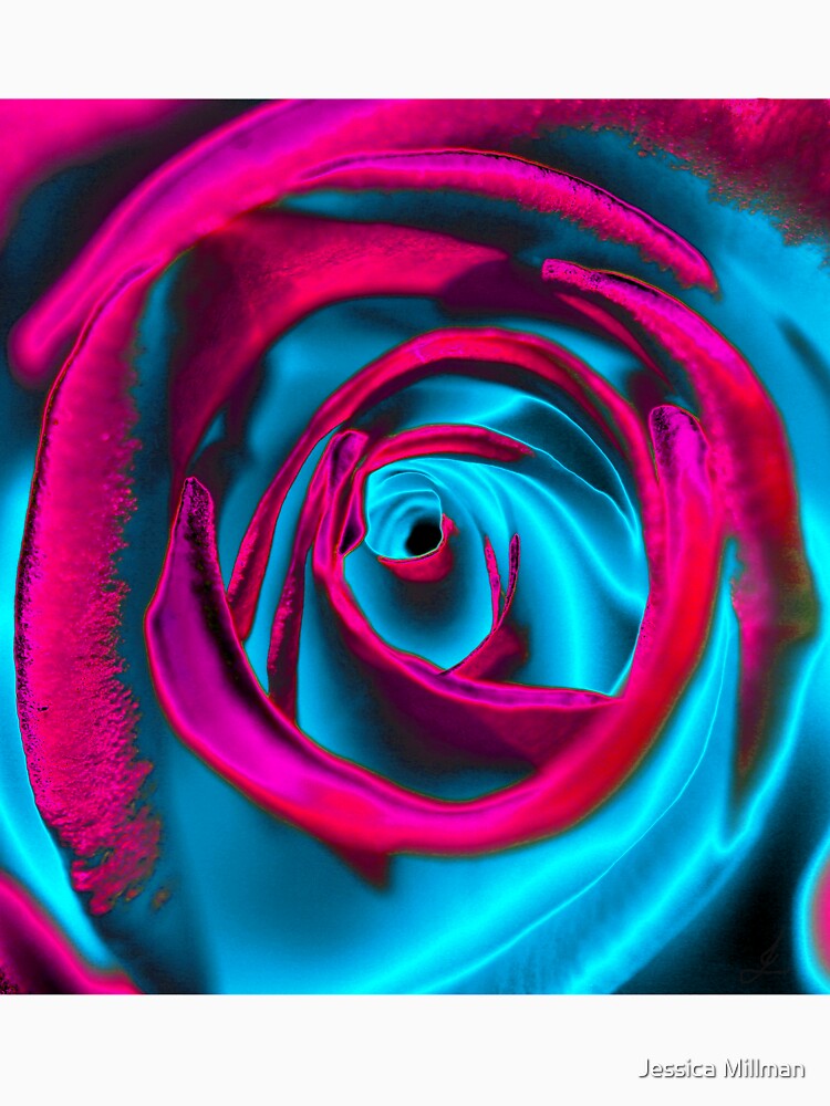 Velvet psychedelia - Rose design by zyonchilde