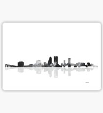 Jacksonville Florida Skyline Sticker