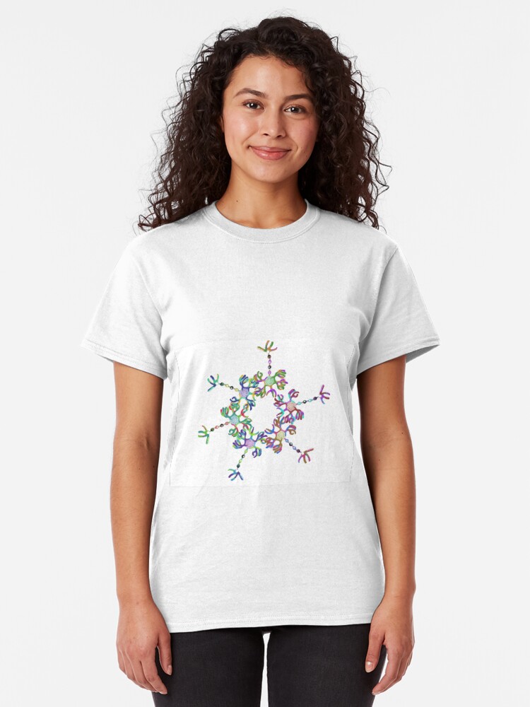 Alternate view of Beaded Neuron Classic T-Shirt