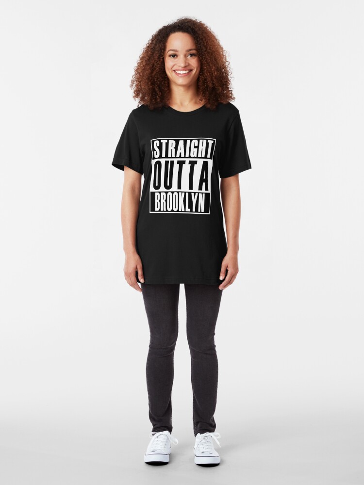 straight outta brooklyn t shirt