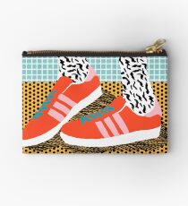 Spiffy - shoes art print memphis design style modern colorful california socal los angeles brooklyn hipster art pattern Studio Pouch