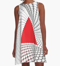 Pearls A-Line Dress